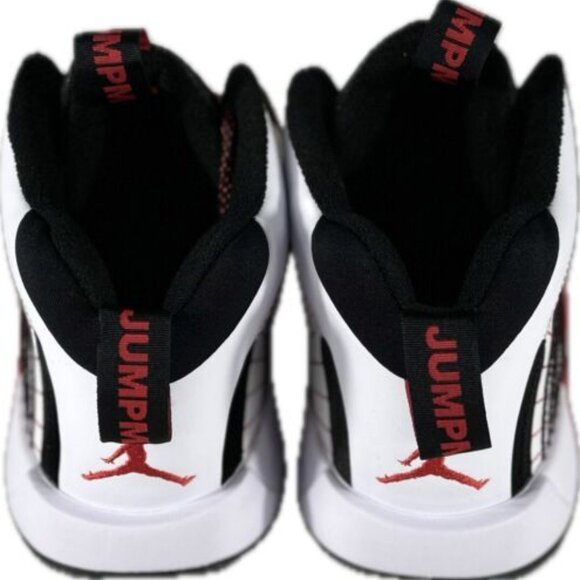 🔥HP🔥 Nike Jordan Jumpman 2021 White University Red Black CQ4021 100 Men's - Picture 4 of 6